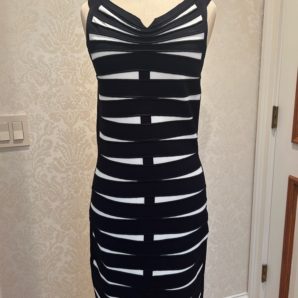 Black and White Cocktail dress